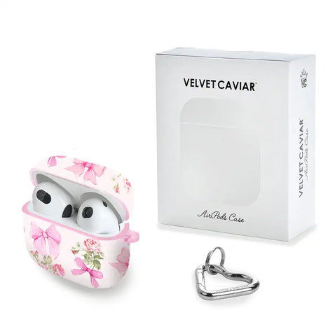 Posie Pink Bow AirPod Case