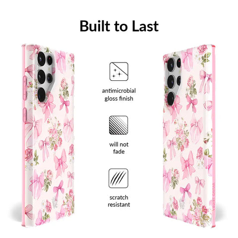 Posie Pink Bow Samsung Case