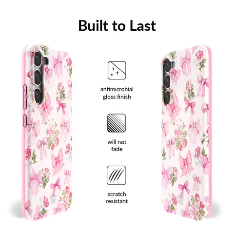 Posie Pink Bow Samsung Case