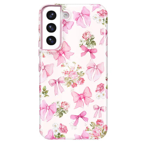 Posie Pink Bow Samsung Case