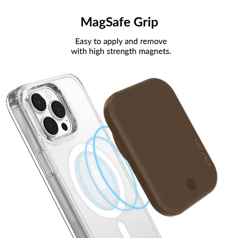 Espresso Brown Portable MagSafe Charger Power Pack