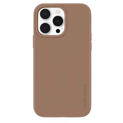 Brown Silicone iPhone Case