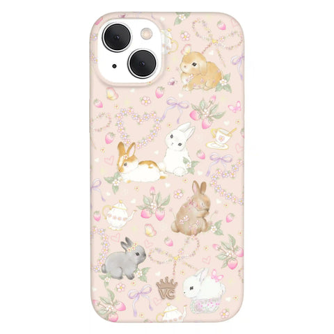 Bunnies & Bows iPhone Case