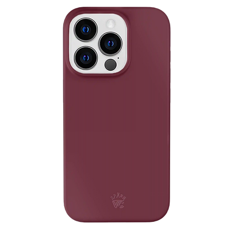 Burgundy 1990 iPhone Case