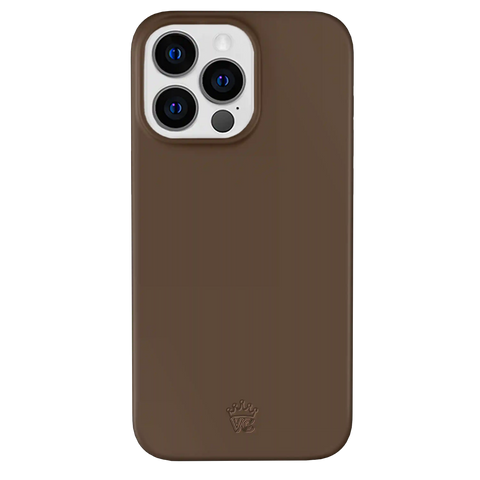 Espresso Brown iPhone Case