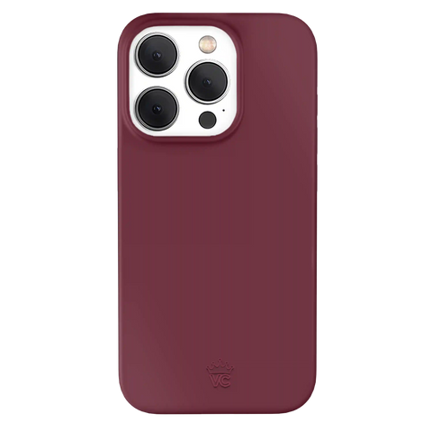 Burgundy 1990 iPhone Case