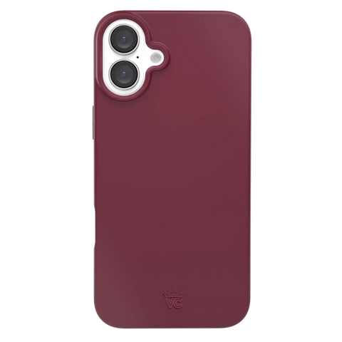 Burgundy 1990 iPhone Case