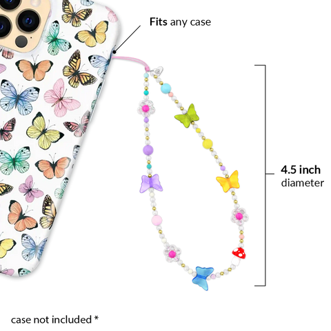 Butterfly Phone Charm