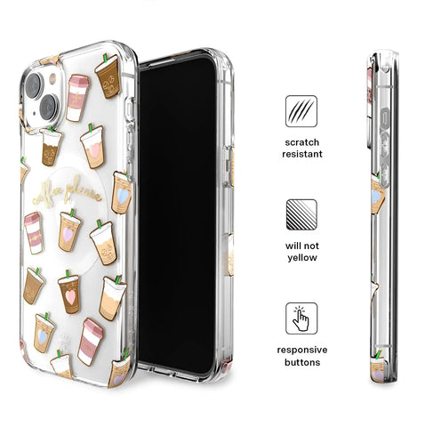 Coffee First iPhone Case