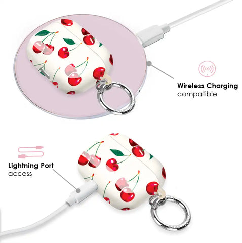 Mon Cheri Cherry AirPod Case