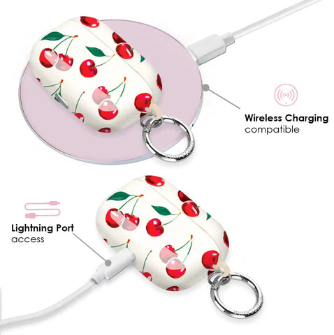 Mon Cheri Cherry AirPod Case