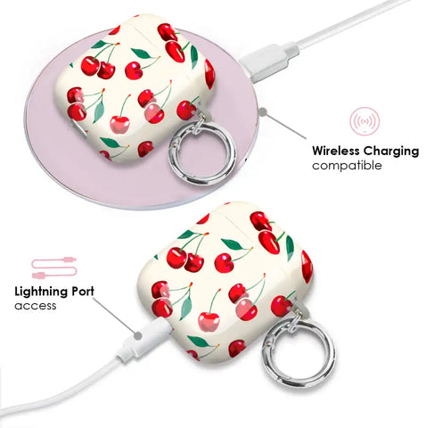 Mon Cheri Cherry AirPod Case