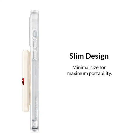 Mon Cheri Cherry Portable MagSafe Charger Power Pack