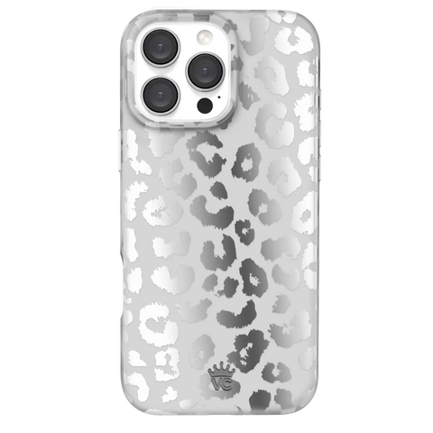 Chrome Leopard iPhone Case