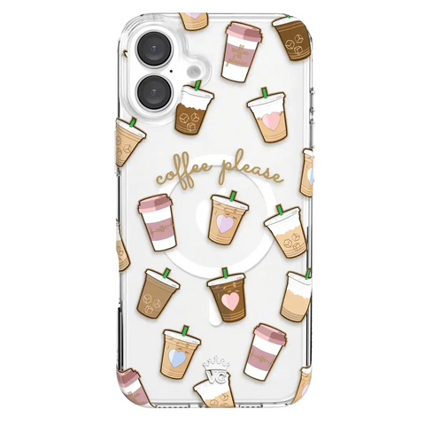 Coffee First iPhone Case