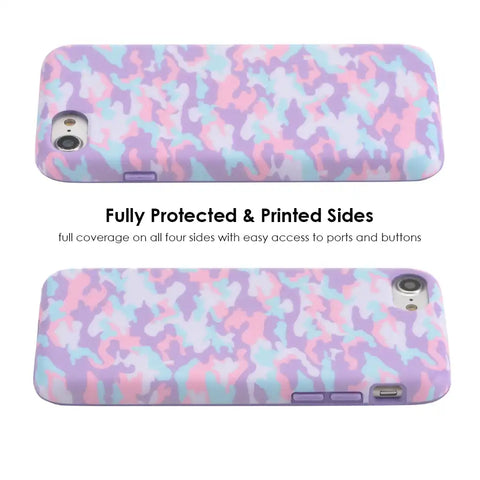 Cotton Candy Camo iPhone Case