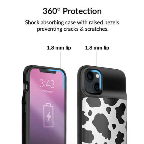 Cow iPhone Charging Case