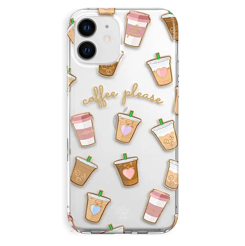 Coffee First iPhone Case