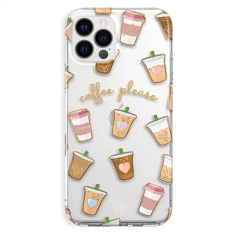 Coffee First iPhone Case