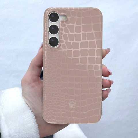 Khaki Croc Samsung Case