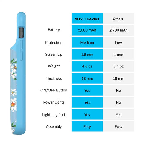 Daisy iPhone Charging Case