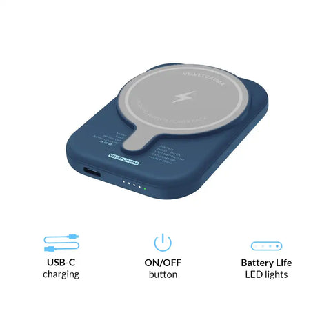 Blue Jean Baby Portable MagSafe Charger Power Pack