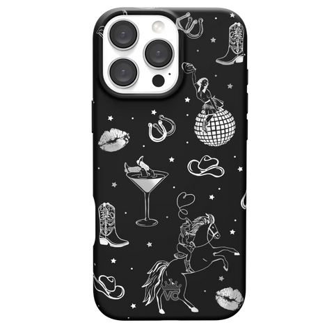 Disco Cowgirl iPhone Case