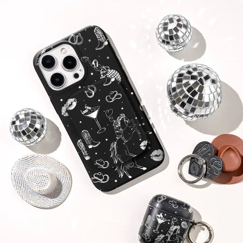 Disco Cowgirl Portable MagSafe Charger Power Pack