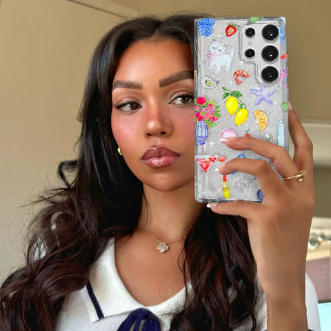 Dolce Vita Glitter Samsung Case