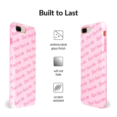 Don't Touch iPhone Case