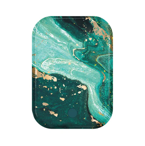 Emerald Marble Portable MagSafe Charger Power Pack