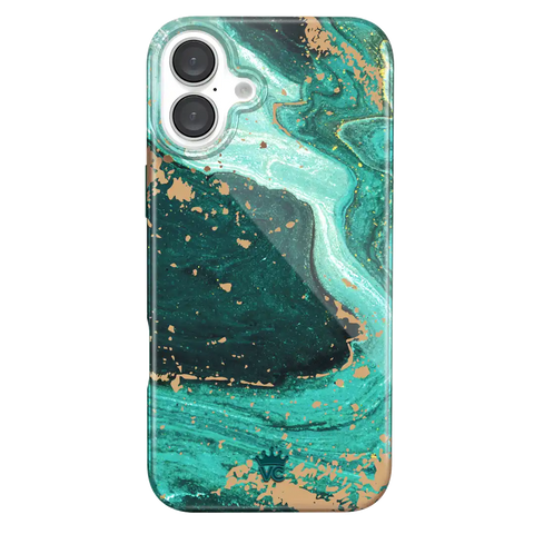 Emerald Marble iPhone Case