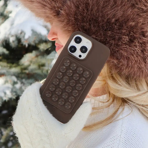 Espresso Brown MightyGrip MagSafe Mount