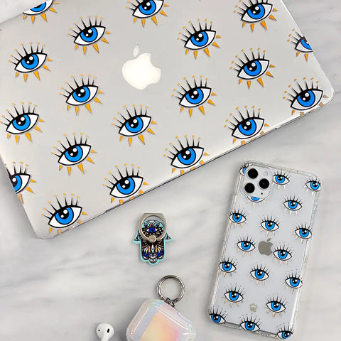 Evil Eyes MacBook Case