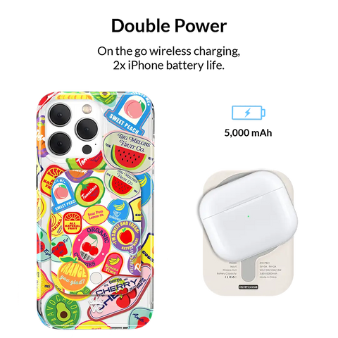 Juicy Fruits Portable MagSafe Charger Power Pack