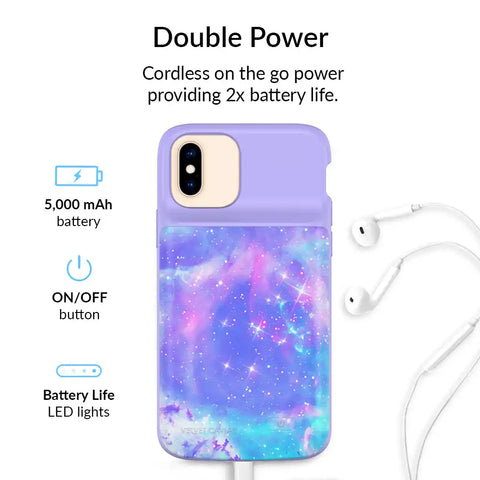 Galaxy iPhone Charging Case
