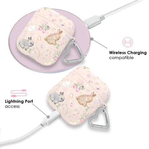 Bunnies & Bows AirPod Case