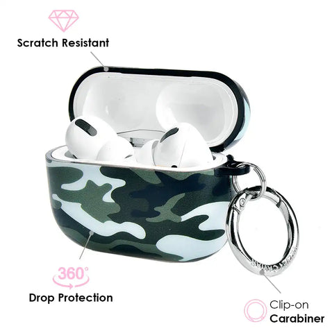 Green Camo AirPods Case