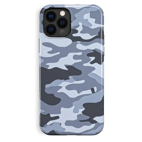 Gray Camo iPhone Case