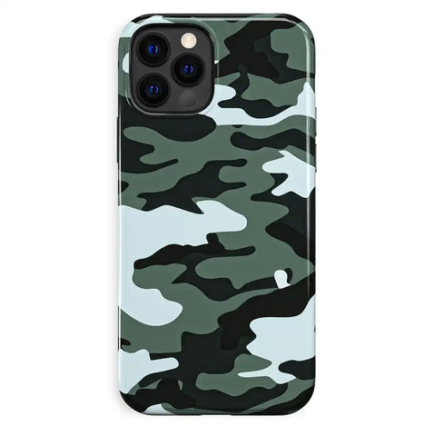Green Camo iPhone Case