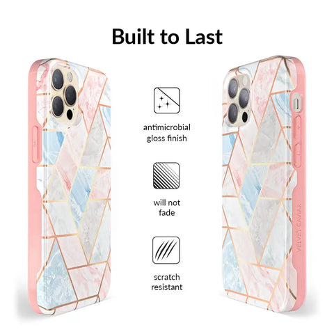 Geometric Marble iPhone Case