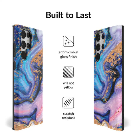 Galaxy Glitter Samsung Case