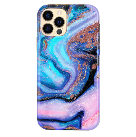 Galaxy Glitter iPhone Case
