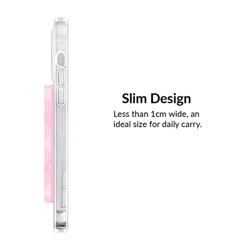 Dolly Pink Gingham MagSafe Wallet