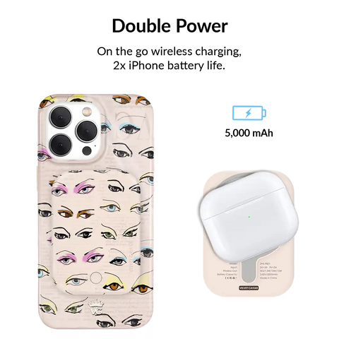 Siren Eyes Portable MagSafe Charger Power Pack