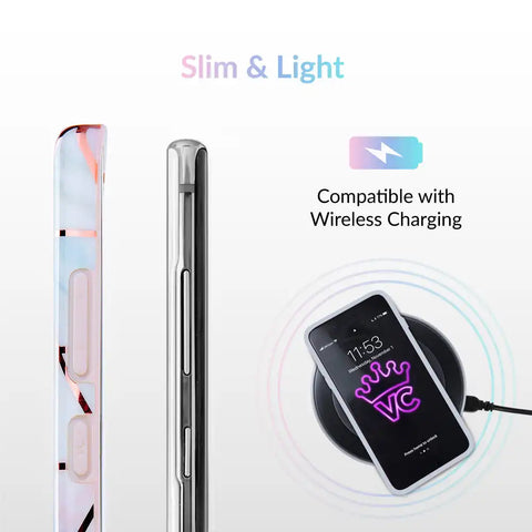 Geometric Marble Samsung Case