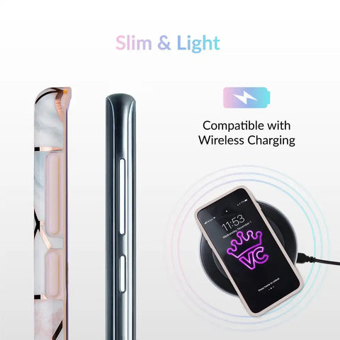 Geometric Marble Samsung Case