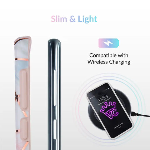 Geometric Marble Samsung Case