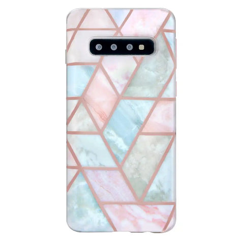Geometric Marble Samsung Case