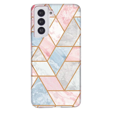 Geometric Marble Samsung Case